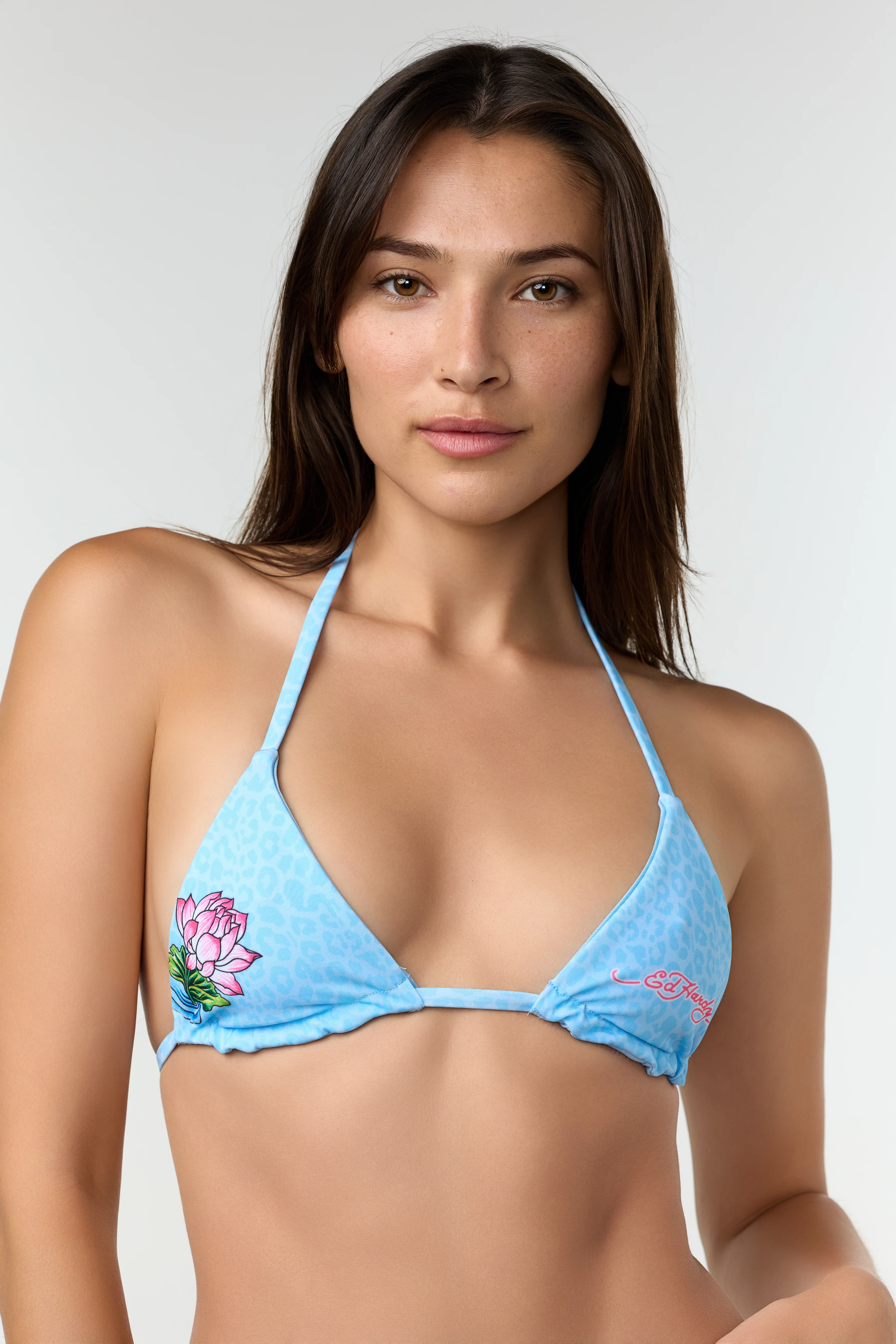 LOTUS STREAM' - BIKINI TOP - BLUE - Image 3