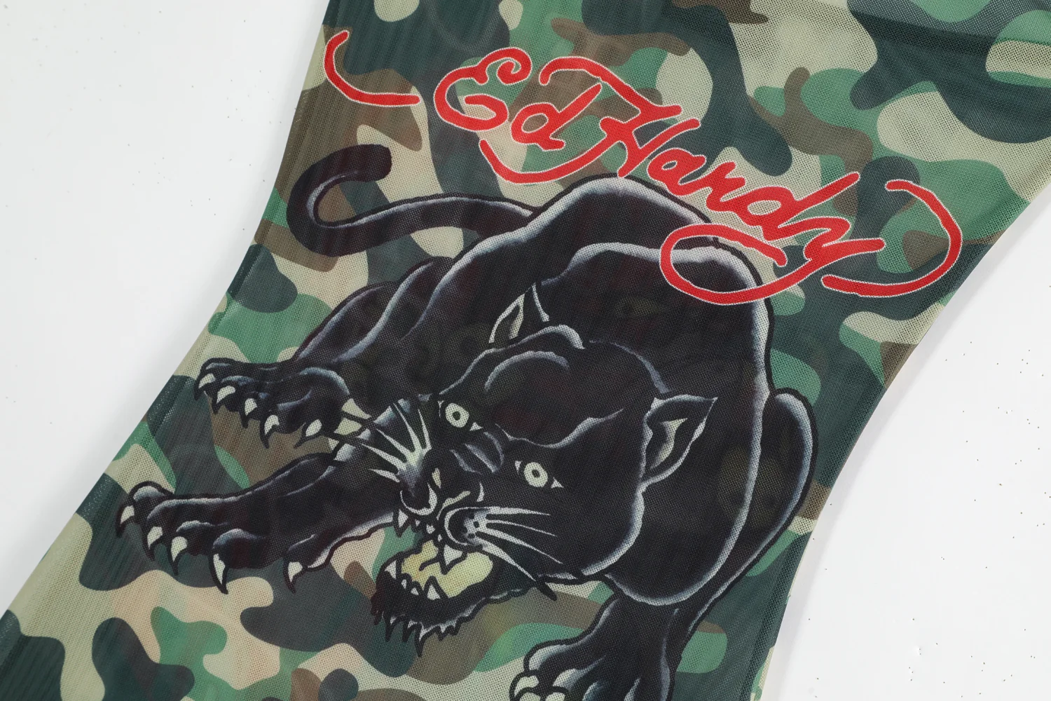 CAMO KITTEN - MESH TUBE DRESS - CAMO - Image 4