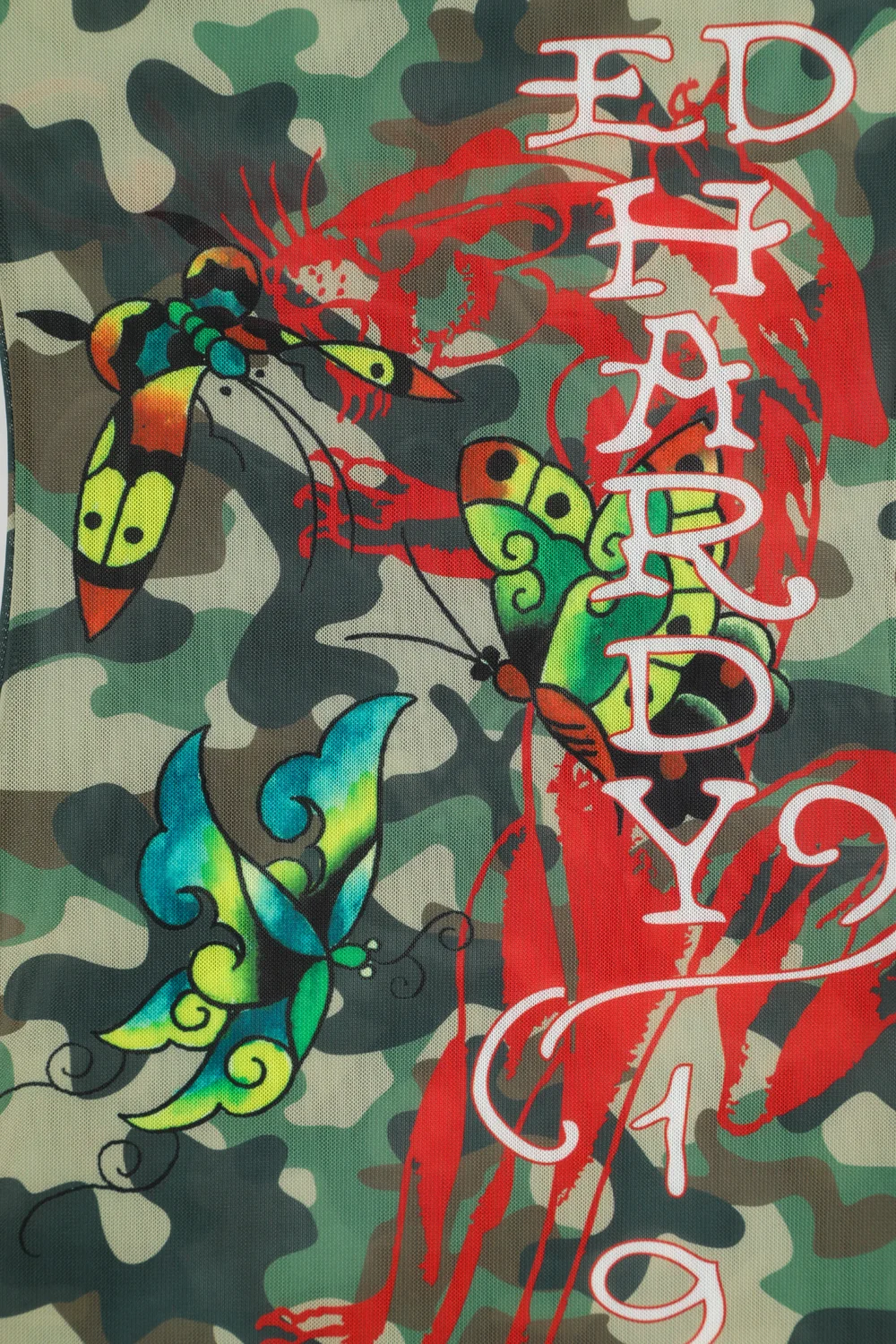 CAMO KITTEN - MESH TUBE DRESS - CAMO - Image 6