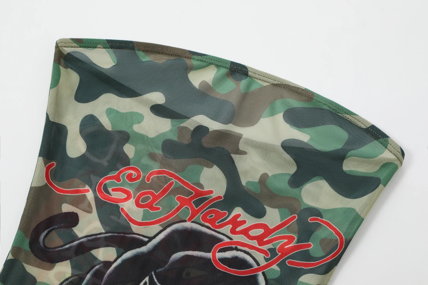 CAMO KITTEN - MESH TUBE DRESS - CAMO - Image 7