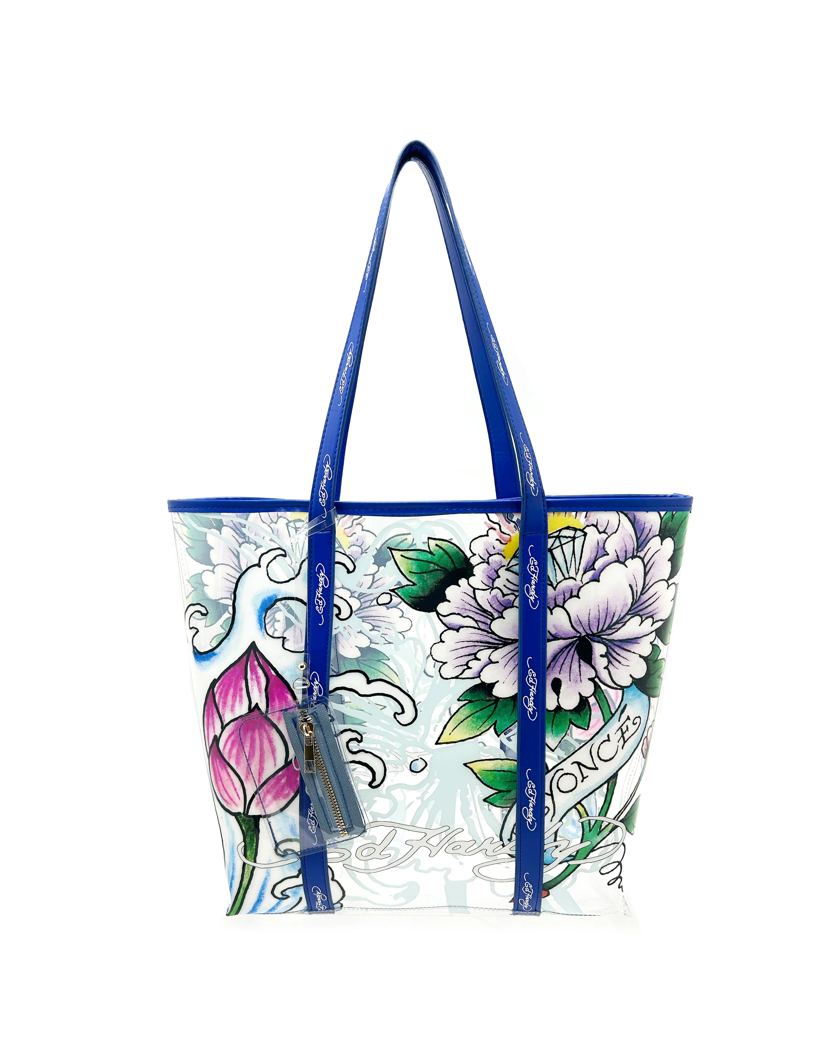 Ed Hardy Forever PVC Beach Tote Bag - Image 4