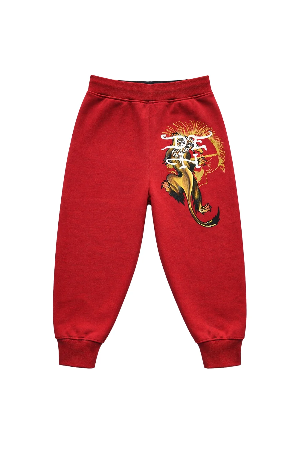 Kids Tiger Hawk Sweats -Deep Red - Image 2