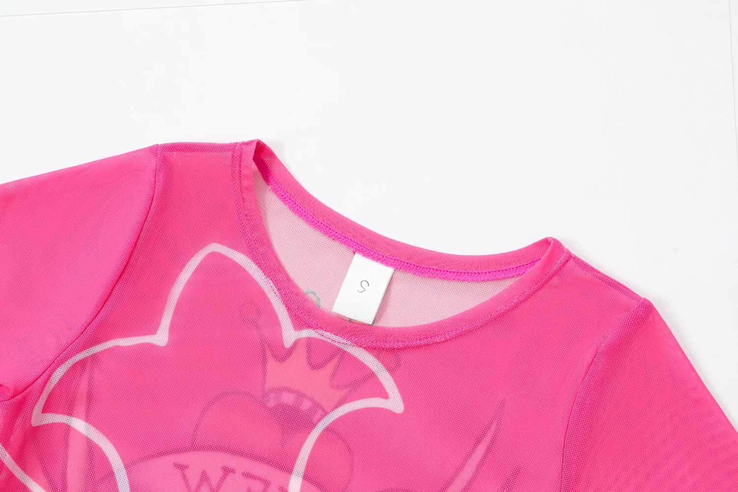 NYC EAGLE - MESH DRESS - PINK - Image 5
