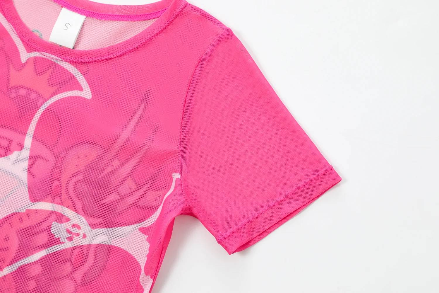 NYC EAGLE - MESH DRESS - PINK - Image 6