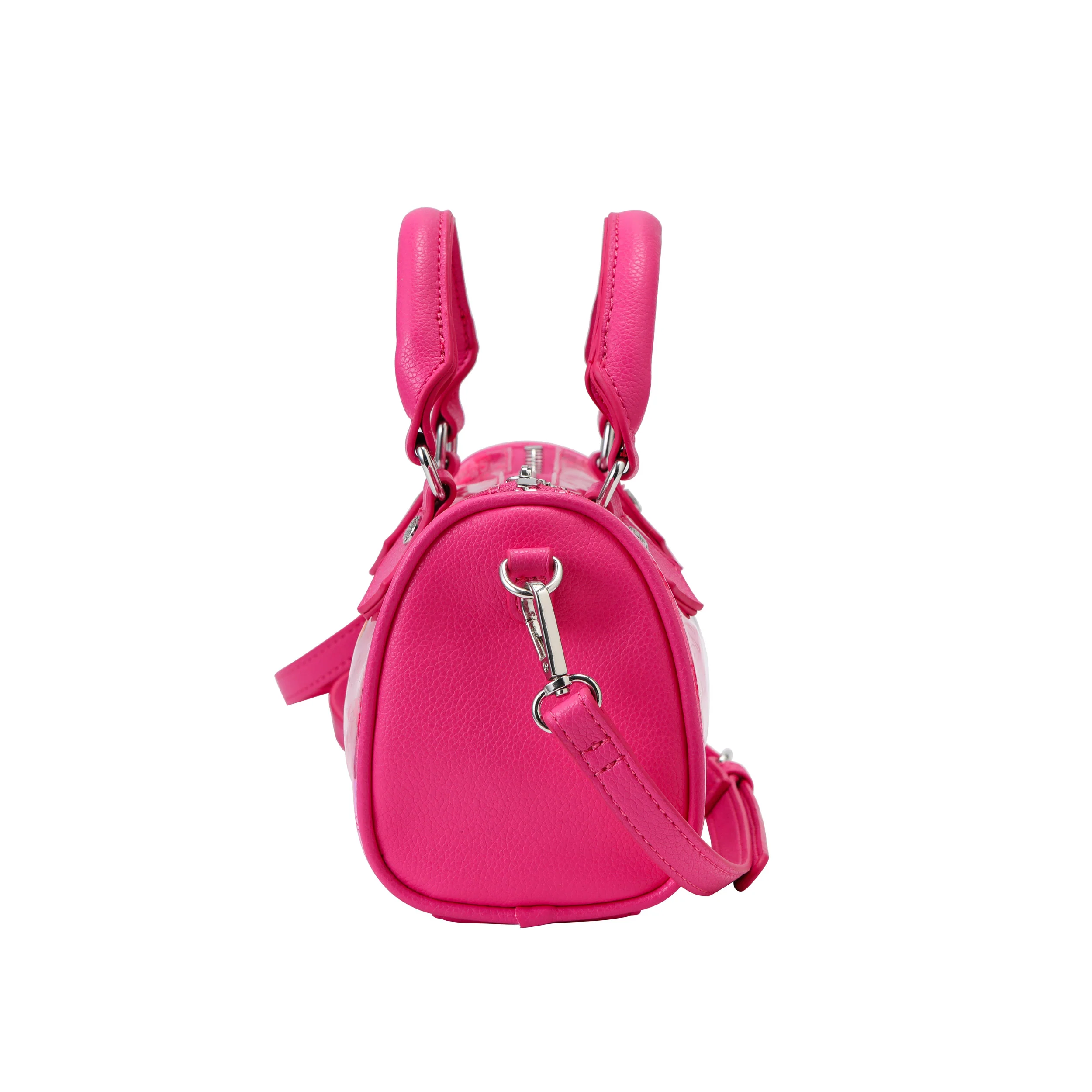 Pink Ed Hardy PVC Small Beach HandBag - Love Kills - NO CANCELLATIONS/RETURNS - Image 4