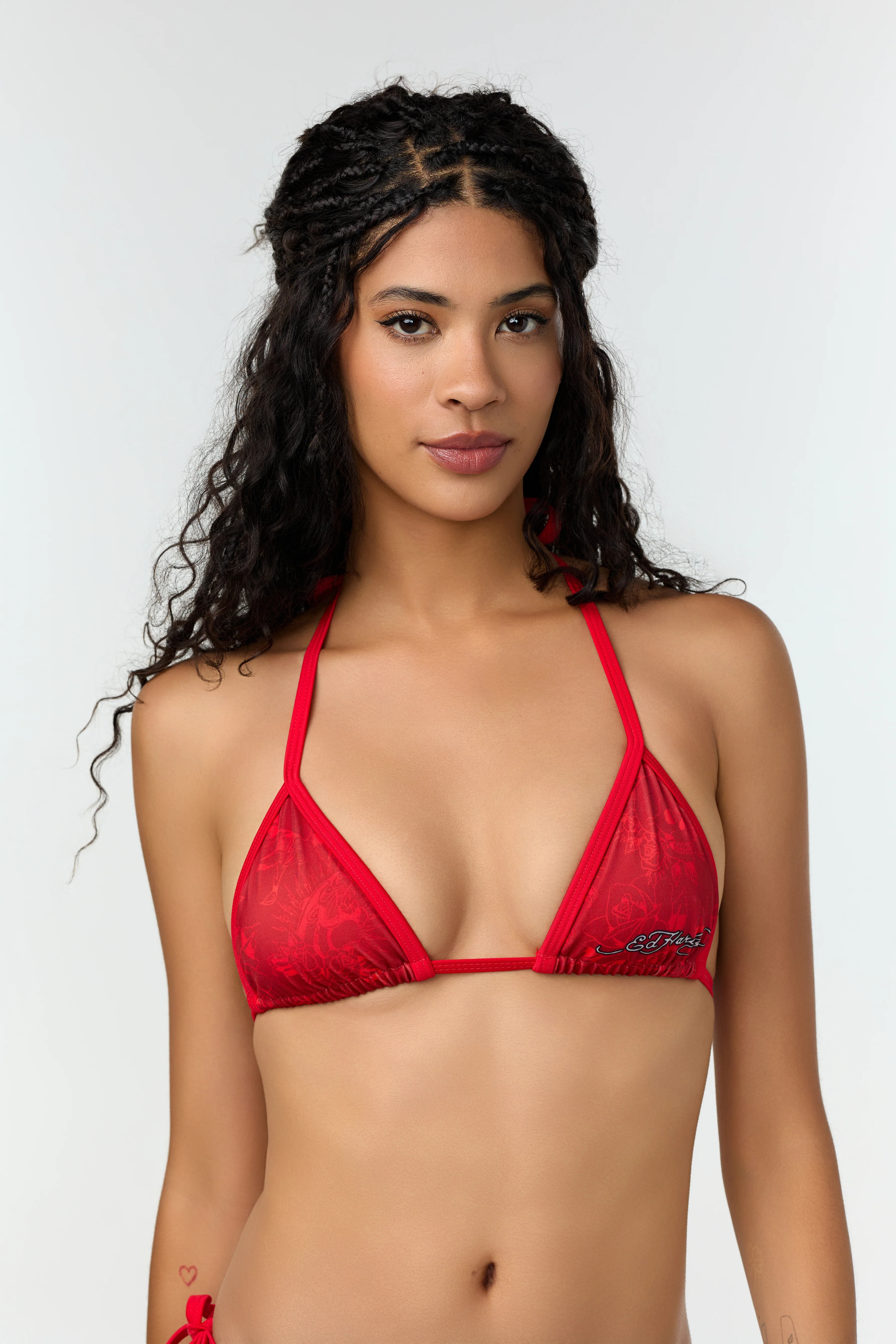 KALEIDOSCOPE' - BIKINI TOP - RED - Image 5