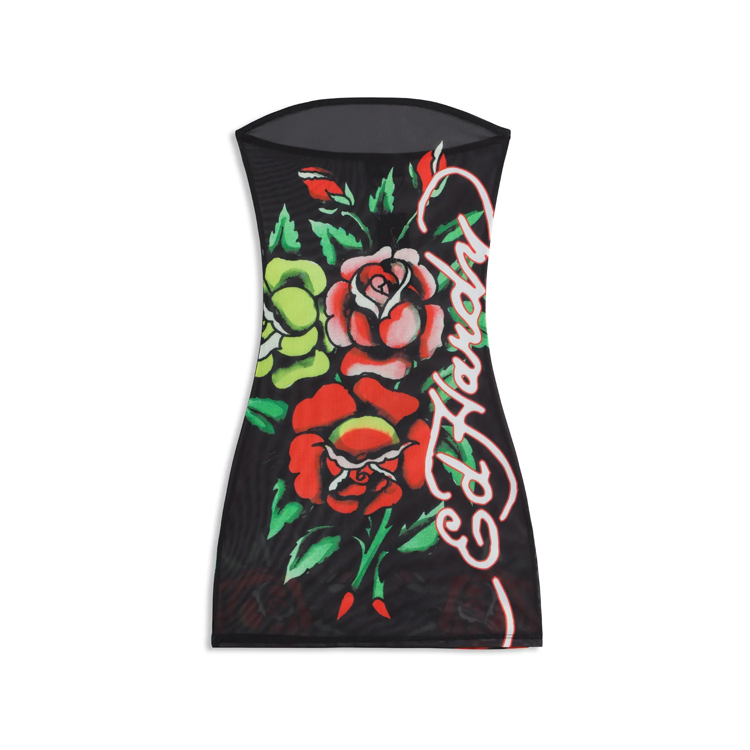 SACRED GARDEN - TUBE DRESS - BLACK - Image 3