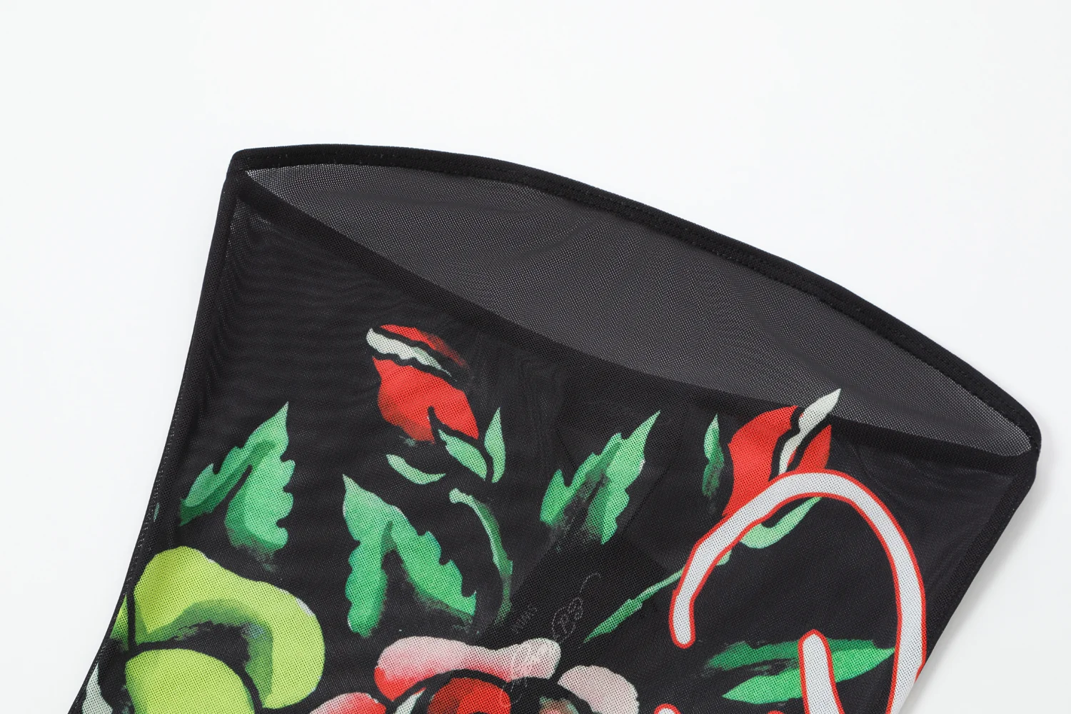 SACRED GARDEN - TUBE DRESS - BLACK - Image 5