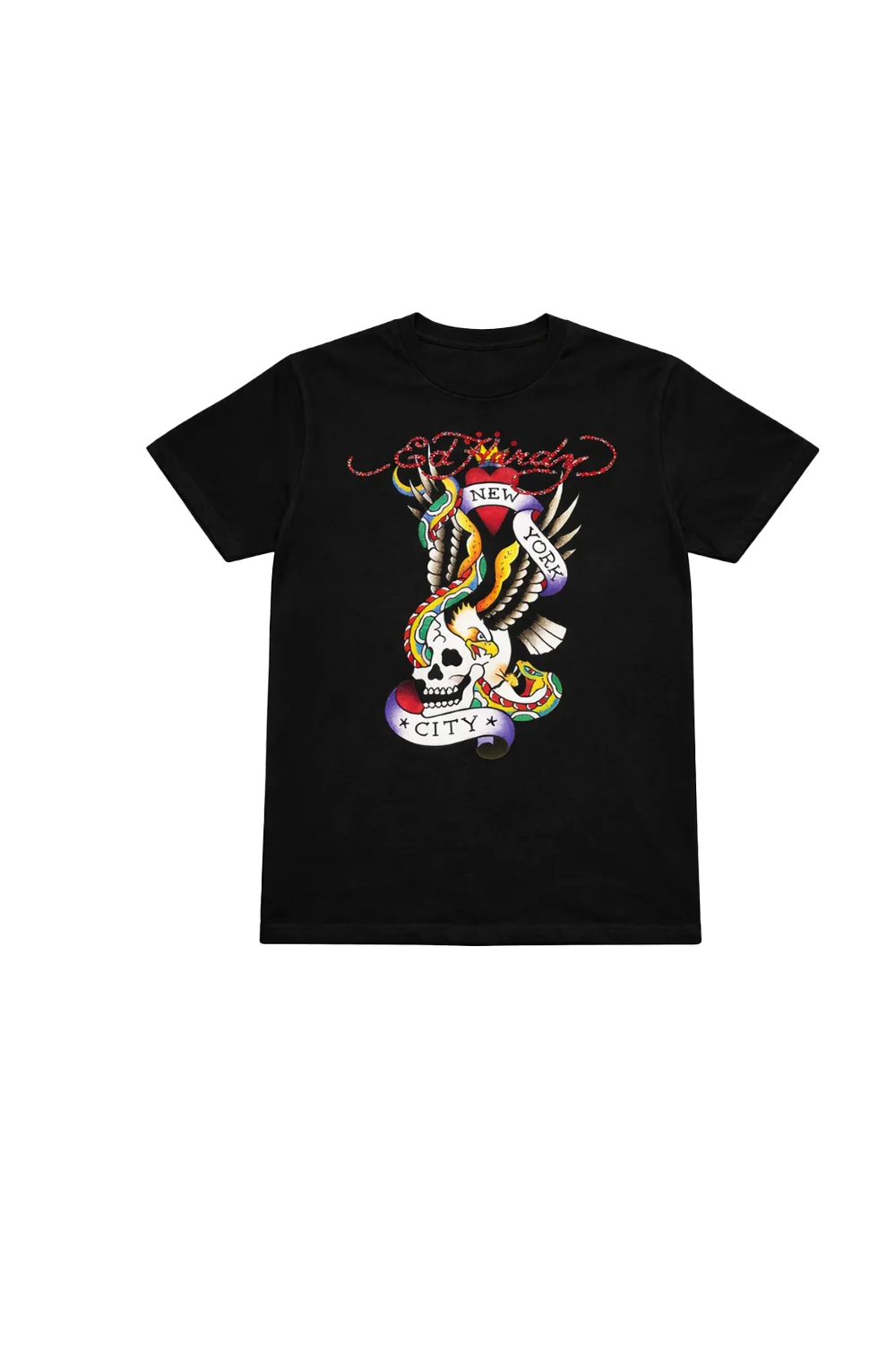 Kids New York Serpent T-Shirt - Black - Image 2